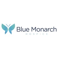 Blue Monarch Hospice Logo