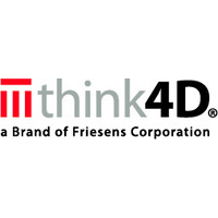 think4D a Brand of Friesens Corporation Logo