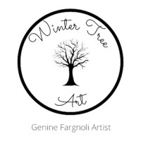 Winter Tree Art Logo