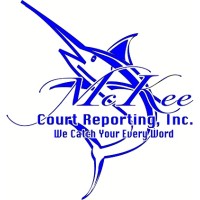 McKee Court Reporting Inc Logo