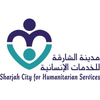 Sharjah city for humanitarian services Logo