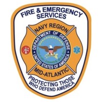 Navy Region Mid-Atlantic Fire & Emergency Services Logo