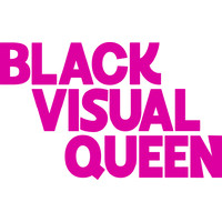 Black Visual Queen Logo