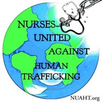 Nurses United Against Human Trafficking, PA Logo