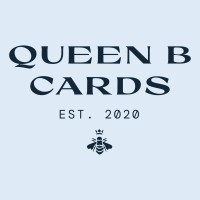 Queen B Cards | Custom Greeting Cards & Gifts Logo