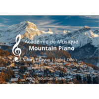 Académie de Musique Mountain Piano Logo