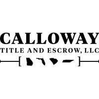 Calloway Title and Escrow, LLC Logo