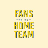 Fans of the Home Team Logo