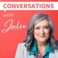 Conversations with Julie Podcast Logo