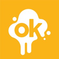 Ok Yellow Design Logo