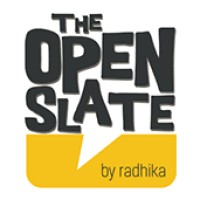 The Open Slate by Radhika Logo