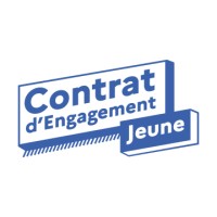 Lapplication du Contrat dEngagement Jeune Logo