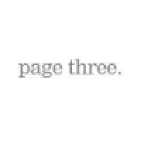 Page Three Media Logo