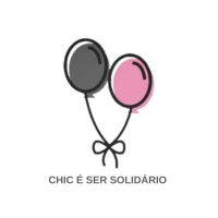 Chic é Ser Solidário Logo