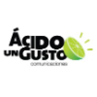 ÁcidoUnGusto Comunicaciones Logo