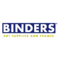 BINDERS Art Supplies and Frames Logo
