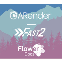 ARender, Fast2 & FlowerDocs Logo