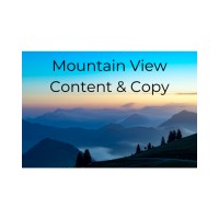 Mountain View Content & Copy Logo