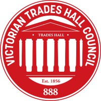 VICTORIAN TRADES HALL COUNCIL Logo