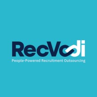 RecVodi | People-Powered Recruitment Outsourcing Logo