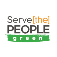 Serve[the]People Green Logo