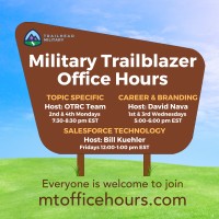 Military Trailblazer Office Hours Logo