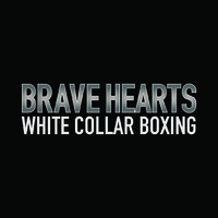 Brave Hearts White Collar Boxing Logo