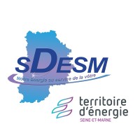 SDESM Syndicat Départemental des Energies de Seine-et-Marne Logo