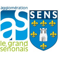 Communauté d’Agglomération du Grand Sénonais et Ville de Sens Logo