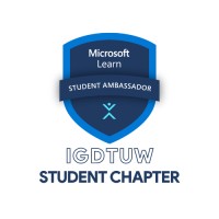 Microsoft Learn Student Ambassador Student Chapter - IGDTUW Logo