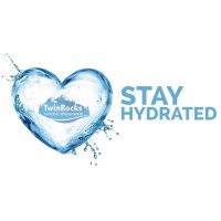Twin Rocks Natural Spring Water Logo