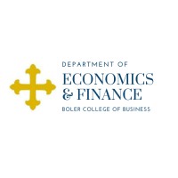Economics and Finance Department, Boler College of Business at John Carroll University Logo