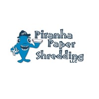 Piranha Paper Shredding, LLC. Logo