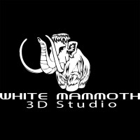 White Mammoth 3D Studio Logo