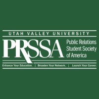 Public Relations Student Society of America (PRSSA) - Chapter at Utah Valley University Logo
