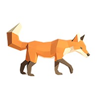 A fox called Bruno Logo