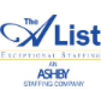 The A List at Ashby Staffing Logo