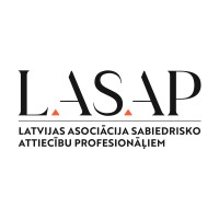 LASAP/ Latvijas Asociācija sabiedrisko attiecību profesionāļiem Logo