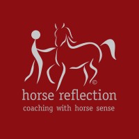 horse reflection - coaching with horse sense Logo