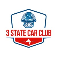 3 State Car Club Logo