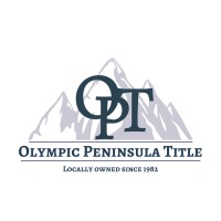 Olympic Peninsula Title Logo