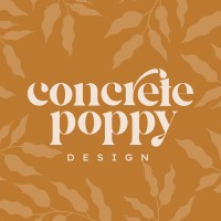 Concrete Poppy Design Logo