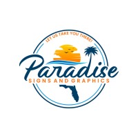 Paradise Signs and Graphics Logo