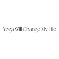 Yoga Will Change My Life Logo