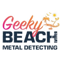 GeekyBeach Metal Detecting Logo