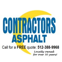 Contractors Asphalt Paving Logo