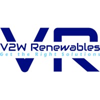 V2W Renewables Solutions Logo
