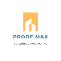 Proof Max Building Contracting LLC Logo