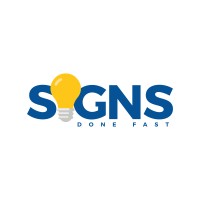Signs Done Fast Logo