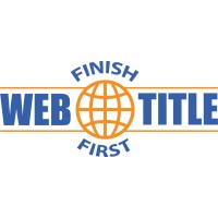 WebTitle Agency Logo